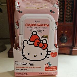 The Crème Shop Hello Kitty Complete Cleansing Towelettes - Cooling Peppermint